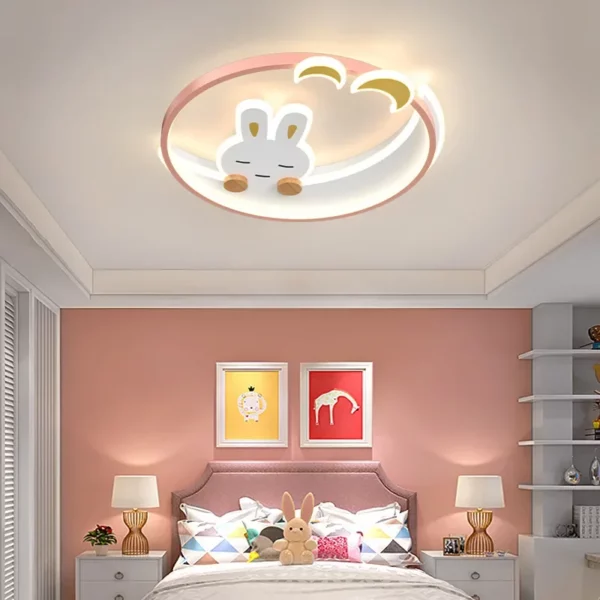 Ceiling Lamp Children's Chandelier for Kids Room LED Light Bedroom Luster Home Decoration Study Attic Lighting Lampara Techo2023