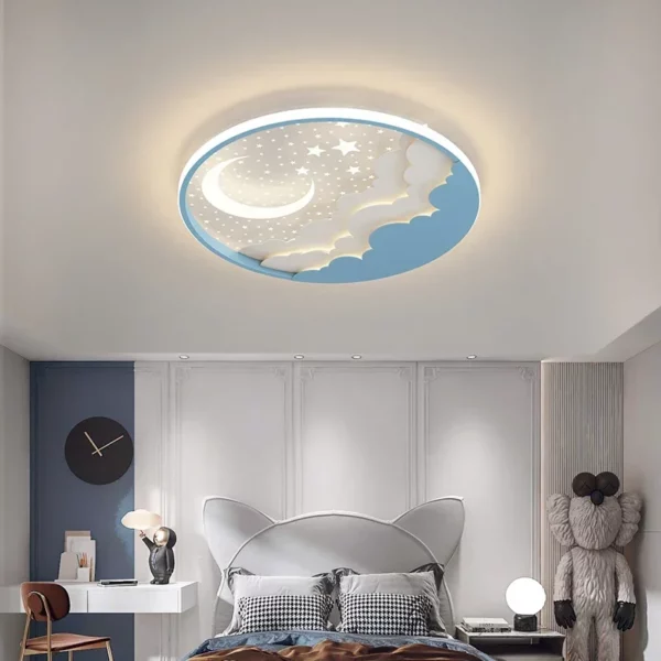 Modern Children LED Ceiling Light for Lantern Nursery Kids Bedroom Room Lustres Lampara Techo Para Quarto Home Decor Lamp 2023